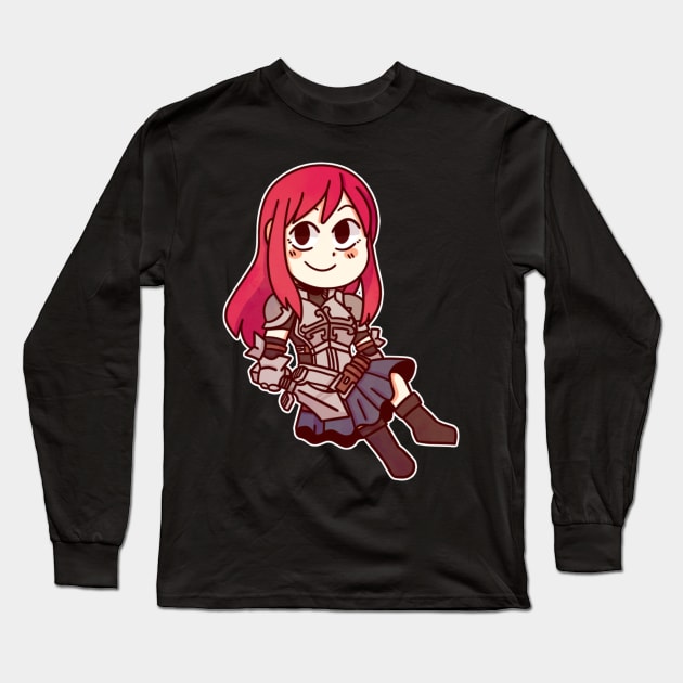 Chibi Erza Long Sleeve T-Shirt by Dragnoodles